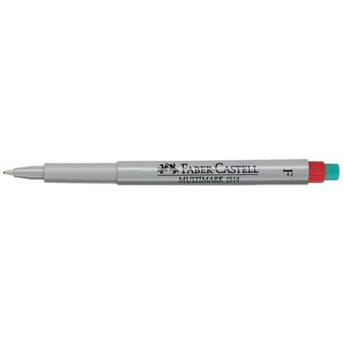 Faber-Castell OHP-Stift Multimark 1514, non-permanent, F 0,6 mm, rot Artikelbild Secondary4 L