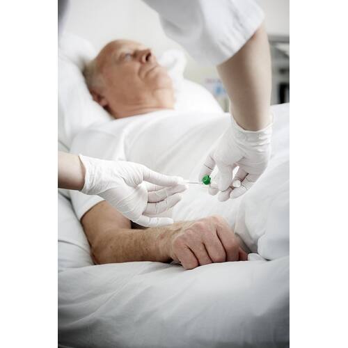 ABENA Nitrilhandske puderfri vit XS produktfoto Secondary2 L