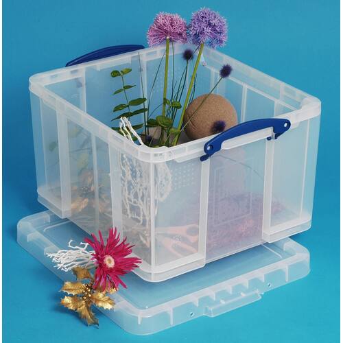 Really Useful Box Kunststoffbox, transparent, 42l, 520x310x440 mm Artikelbild Secondary3 L