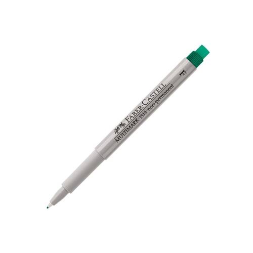 Faber-Castell OHP-Stift Multimark 1514, non-permanent, F 0,6 mm, grün Artikelbild Secondary3 L
