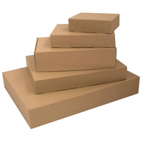 Faltschachtel ''SANTORIN'' XL, natur, 325x235x50mm, 35 Stück Artikelbild Secondary1 L