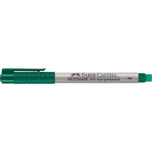 Faber-Castell OHP-Stift Multimark 1514, non-permanent, F 0,6 mm, grün Artikelbild Secondary6 L