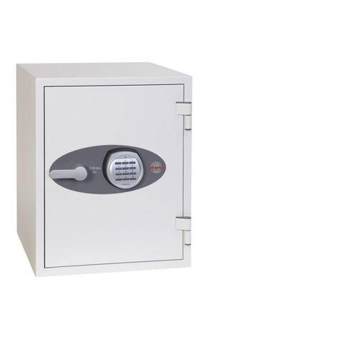 Phoenix Tresor Titan, Feuer & Dokumententresor, Elektronikschloss, 36 Liter, 53 kg, 515x400x440mm, weiß, 1 Stück Artikelbild Secondary1 L