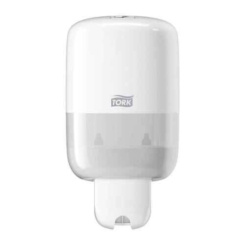 Tork Seifenspender Elevation Mini, 11,2x11,4x20,6 cm, weiß Artikelbild