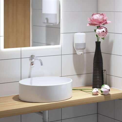 Tork Seifenspender Elevation Mini, 11,2x11,4x20,6 cm, weiß Artikelbild Secondary3 L