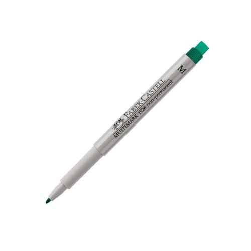 Faber-Castell OHP-Stift Multimark 1526, non-permanent, M 1 mm, grün Artikelbild Secondary3 L