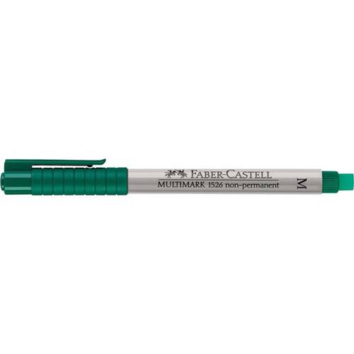 Faber-Castell OHP-Stift Multimark 1526, non-permanent, M 1 mm, grün Artikelbild Secondary6 L