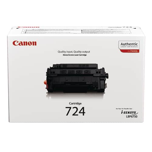Canon Toner, 724, svart, 3481B002 produktfoto Secondary2 L