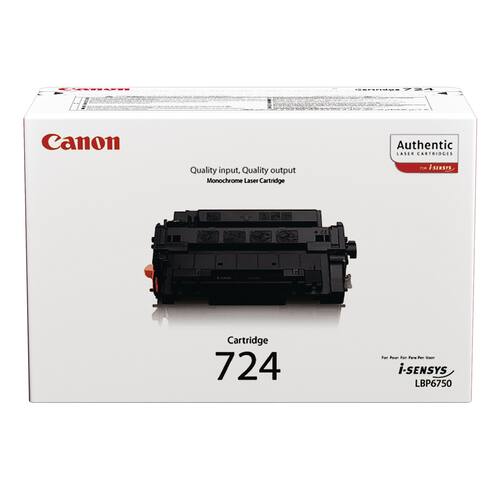 Canon Toner, 724, svart, 3481B002 produktfoto Secondary2 L