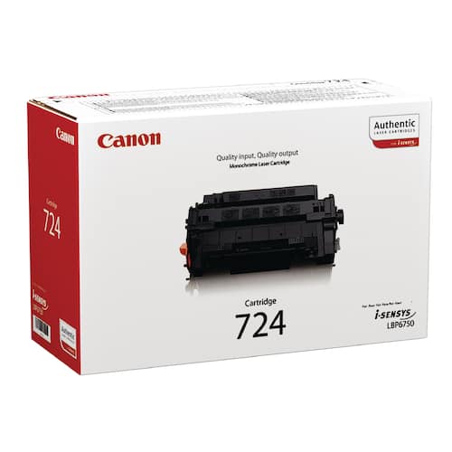 Canon Toner, 724, svart, 3481B002 produktfoto Secondary3 L