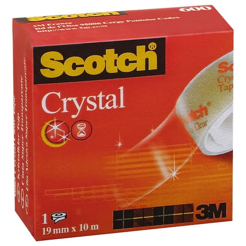 Scotch® Klebeband Crystal Clear, kristallklar transparent, 19mmx10m Artikelbild