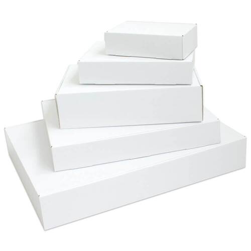 Faltschachtel ''SANTORIN'' M inkl. Einlage, weiß, 180x265x70mm, 35 Stück Artikelbild Secondary1 L
