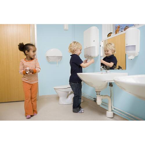 Tork Toilettenpapierspender T2 Mini Jumborolle Artikelbild Secondary4 L