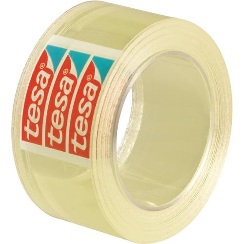 tesa® Klebeband Office PP, transparent, Klebefilm, Büroklebeband, 12mm x 10m, 12 Rollen Artikelbild