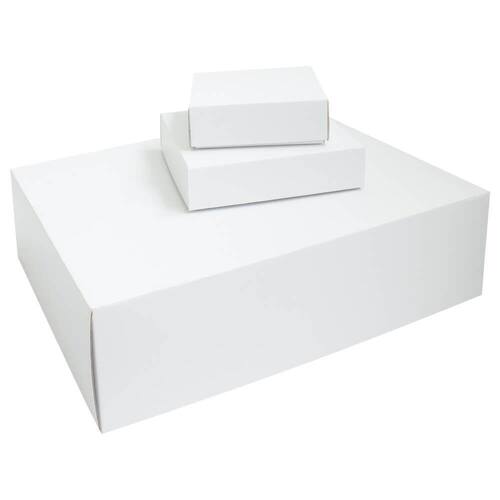 Stülpdeckelkarton ''SANTORIN'' S, weiß, 160x160x50mm, 20 Stück Artikelbild Secondary1 L
