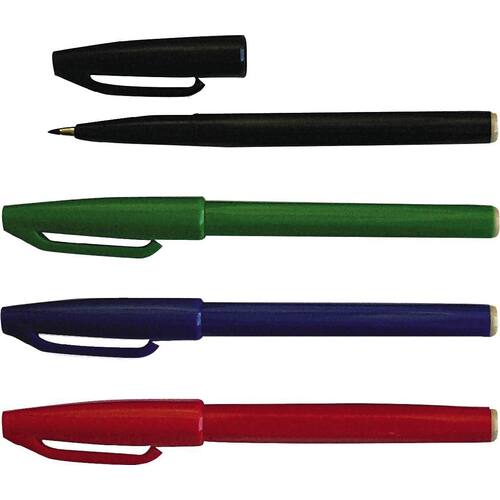 Pentel Faserschreiber Sign Pen, 2mm, Schwarz Artikelbild Secondary1 L