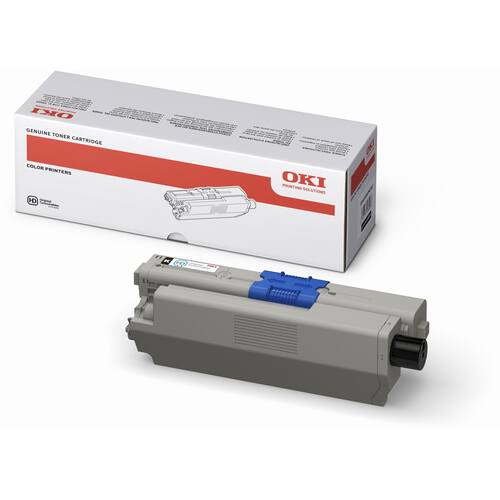 OKI Original Toner 44469803, Lasertoner, Tonerkartusche, schwarz, 1 Stück Artikelbild Secondary1 L