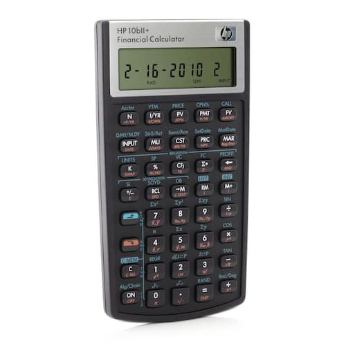 Kalkulator HP 10BII Finans Algebraisk produktbilde Secondary1 L