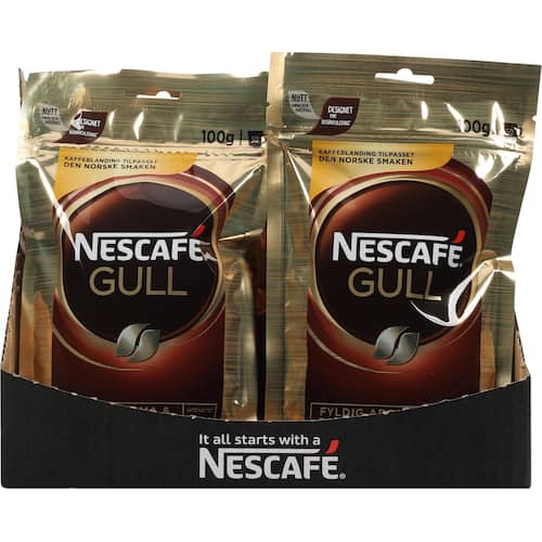 Kaffe NESCAFÉ Gull refill 100g produktbilde