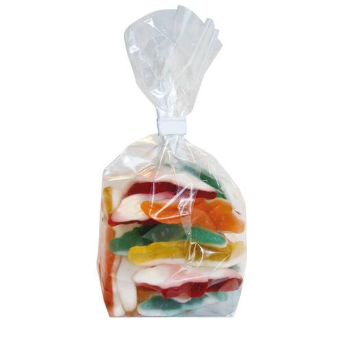 Verschlussclip vorgebogen, mit Drahtkante, weiß, 8x33 mm, 10 Packungen Artikelbild Secondary1 L