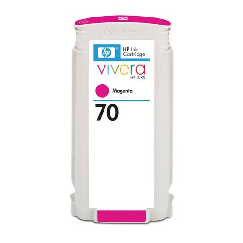 HP Bläckpatron C9453A 70 Magenta produktfoto Secondary1 L