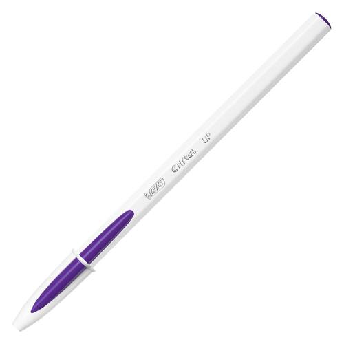 BIC® Kugelschreiber Cristal UP, Kuli, 0,6mm, Schreibfarbe vierfarbig sortiert, 1 Packung Artikelbild