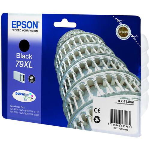 Epson Original Tinte 79XL für Epson WF4630, schwarz, 1 Stück Artikelbild Secondary1 L