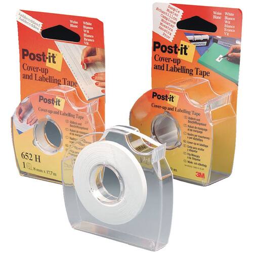 Post-it® Abdeck- und Beschriftungsband, Handabroller, 25,4mm Artikelbild Secondary5 L
