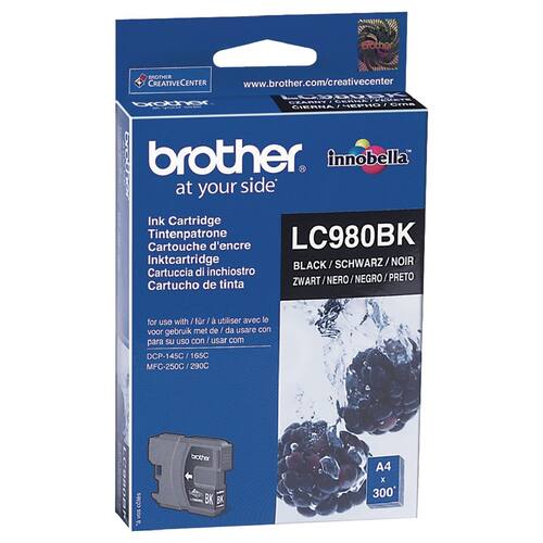 Brother Original Tintenpatrone LC-980BK, Schwarz Artikelbild