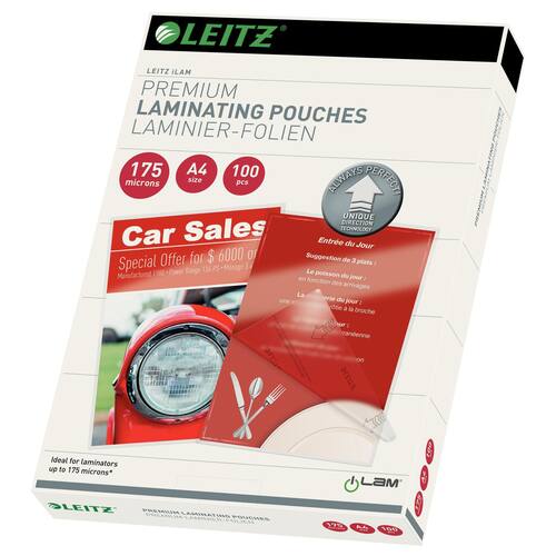 Leitz Laminierfolie UDT 175µm, 100 Stück - A4 Artikelbild