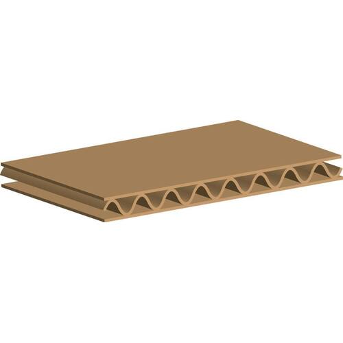 Pressel Faltkarton 1-wellig, braun, Versandkarton, Faltschachtel, 600x400x400mm, 25 Stück Artikelbild Secondary1 L
