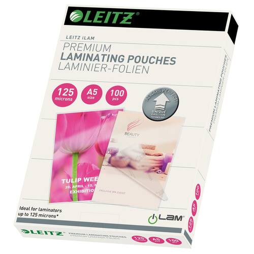 Leitz Laminierfolie UDT 125µm, 100 Stück - A5 Artikelbild