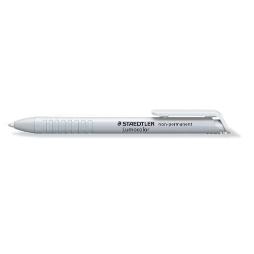 STAEDTLER Lumocolor Trockenmarker Lumocolor® non-permanent omnichrom 768N, nachfüllbar, Schreibfarbe weiß, 1 Stück Artikelbild