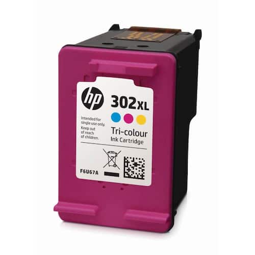 HP Original Tinte HP 302XL, Tintenpatrone, Druckerpatrone, 3-farbig, 8ml, 1 Stück Artikelbild Secondary1 L