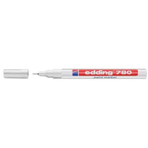 edding Lack-Marker 780, Kunststoffspitze, Weiß Artikelbild Secondary1 L