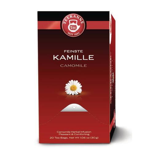 Teekanne Premium Tee Kamille, Kräutertee, aromaversiegelt, 20 Teebeutel Artikelbild Secondary1 L