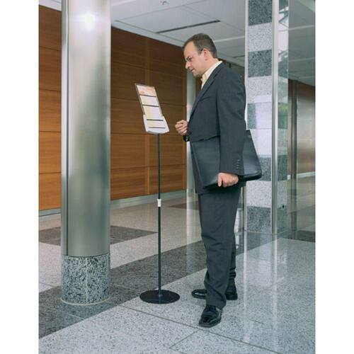 Durable Bodenaufsteller SHERPA® Infobase, A4, anthrazit/grau, 1 Stück Artikelbild Secondary1 L