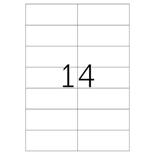 Herma Premium Etiketten, A4, weiß, 105x42,3mm, 350 Stück Artikelbild Secondary1 L
