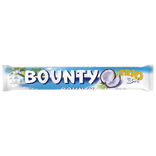 Bounty Trio 85,5g produktbilde