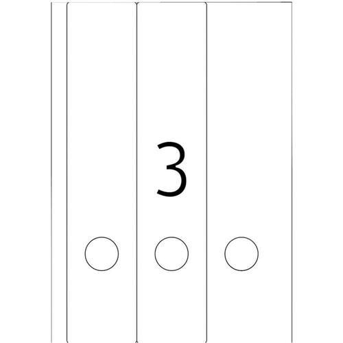 Herma Ordneretiketten, Rückenschilder für Ordner, breit/lang, selbstklebend, 61x297mm, blau, 60 Stück Artikelbild Secondary1 L