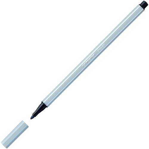 STABILO Pen 68 Faserschreiber, Filzstift, Fasermaler, hellgrau, 1mm, 1 Stück Artikelbild