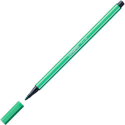 STABILO Pen 68 Faserschreiber, Filzstift, Fasermaler, türkis, 1mm, 1 Stück Artikelbild