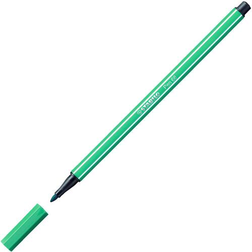 STABILO Pen 68 Faserschreiber, Filzstift, Fasermaler, türkis, 1mm, 1 Stück Artikelbild