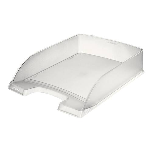Leitz Briefkorb Plus 5227, Ablagekorb, A4, Farblos frost, 1 Stück Artikelbild