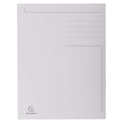 Exacompta Aktenmappe Forever, Flügelmappe, Sammelmappe, 3 Klappen, 240x320mm, grau, 50 Stück pro Packung Artikelbild