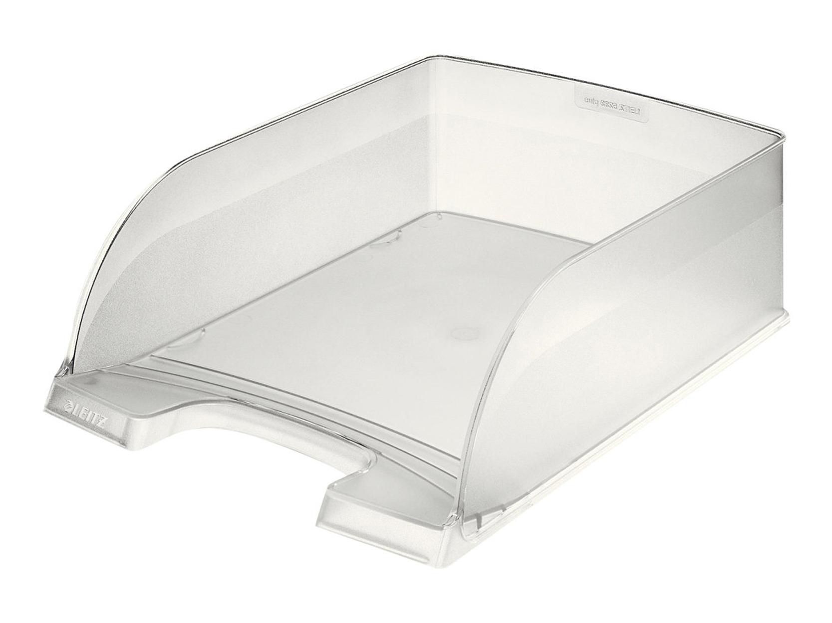 Leitz Briefkorb Jumbo Plus, Ablagekorb, frost, A4, 255x360x103mm, 1 Stück Artikelbild