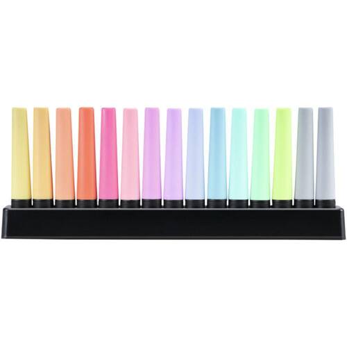 STABILO Boss Original Pastel Textmarker, Highlighter, Leuchtmarker, 15 Farben im Set, Tischset, 1 Packung Artikelbild Secondary1 L