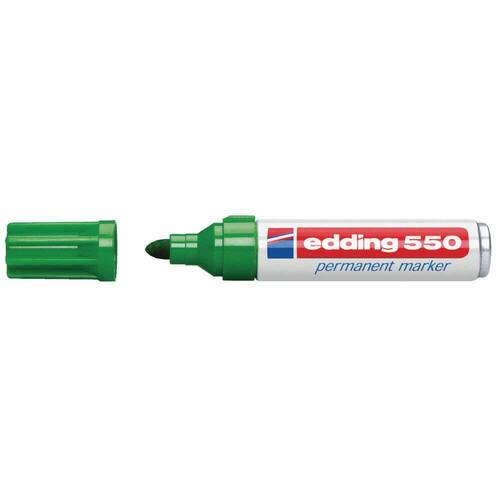 edding Permanent-Marker 550, Rundspitze, grün, 1 Stück Artikelbild Secondary1 L