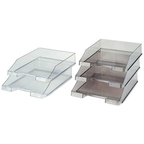 Han Briefkorb C4, Briefablage, blau/transparent, stapelbar, 6 Stück Artikelbild Secondary1 L