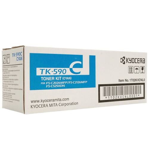 KYOCERA Original Toner, TK-590C, cyan, 5.000 Seiten Artikelbild